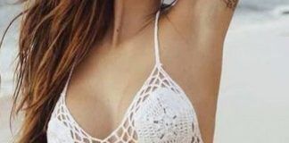 Vara asta se poartă costumele de baie croşetate. Tu ai unul? costume de baie crosetate