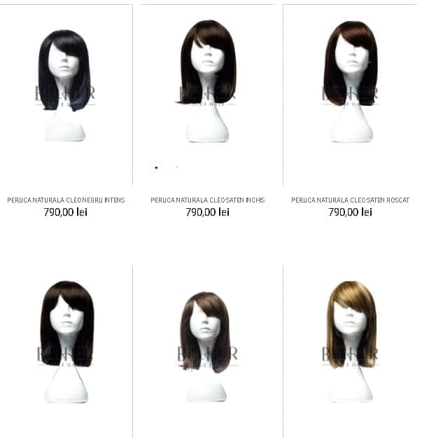 Perucile din păr natural – tot ce este de ştiut Modele peruci par mediu natural-min