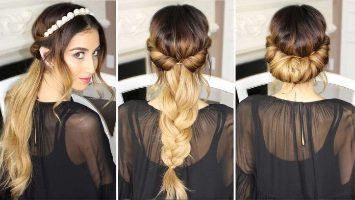 Coafuri cu bentițe pentru stiluri lejere și elegante coafuri cu bentite-min